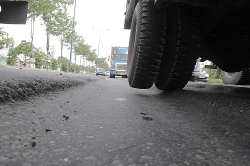 Cận cảnh cung đường 